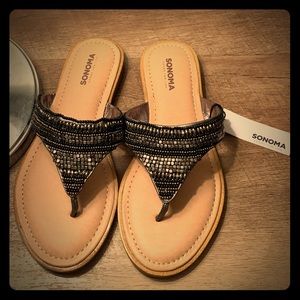 SONOMA Goods for Life Beaded Sandals